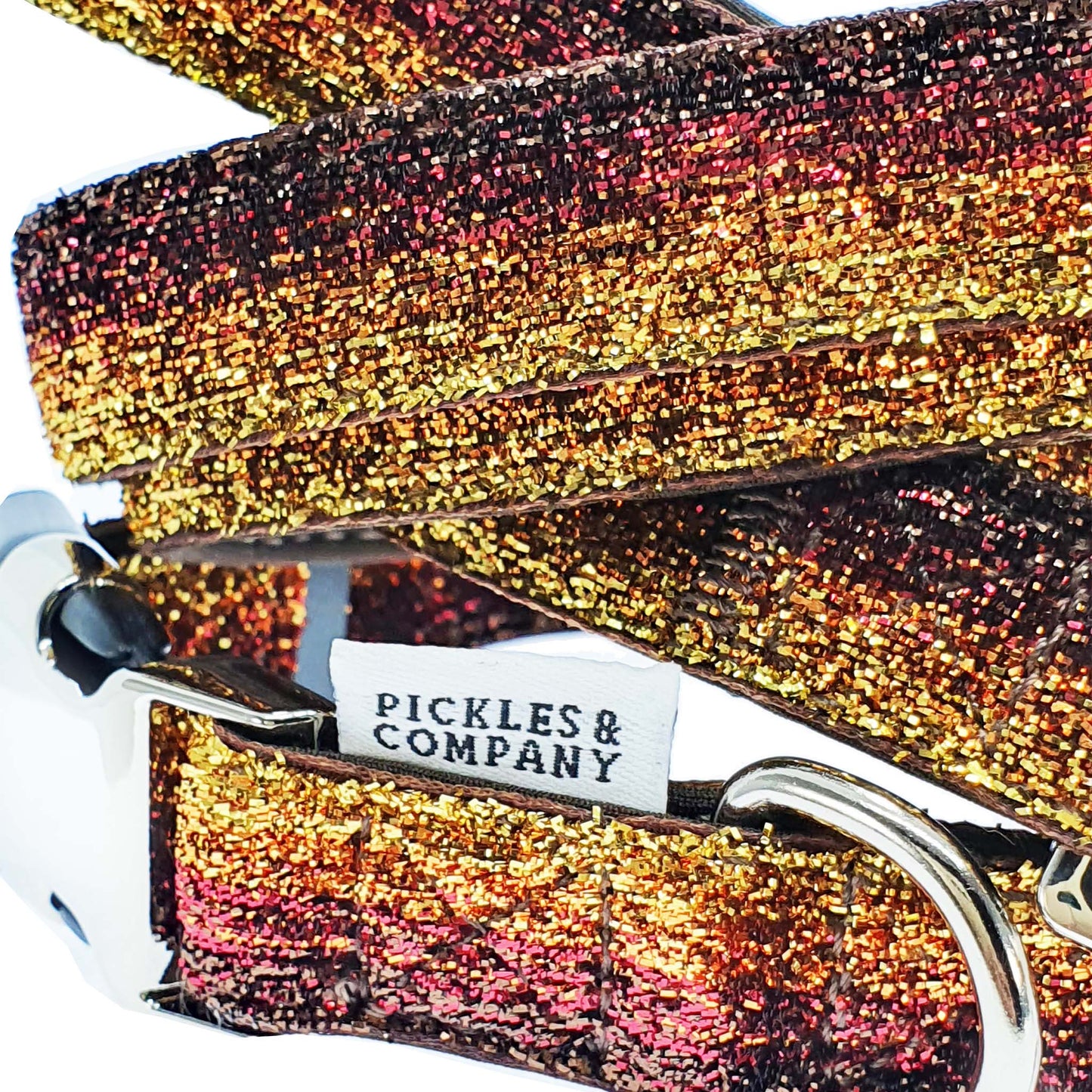 VELVET SPARKLE CHRISTMAS DOG LEAD